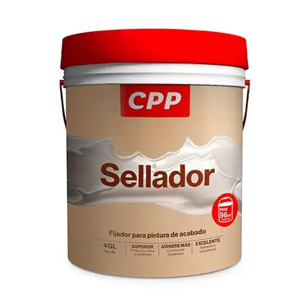 Di Tendenza COMBO Supermate exteriores nuevo Blanco 4 galones Vencedor + Sellador CPP 4 galones