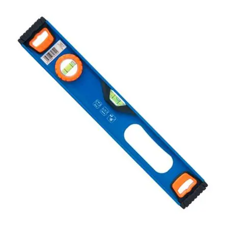 Prezzo Conveniente Nivel Manual de Aluminio Dexter 2 Burbujas N1 40cm Azul