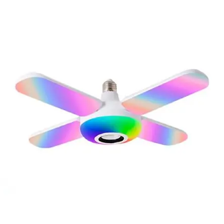 A Buon Prezzo Foco Led con Parlante Bluetooth Ventilador
