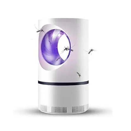 Acquista Ora Lámpara Eléctrica UV Mata Mosquito Cilindro Blanco