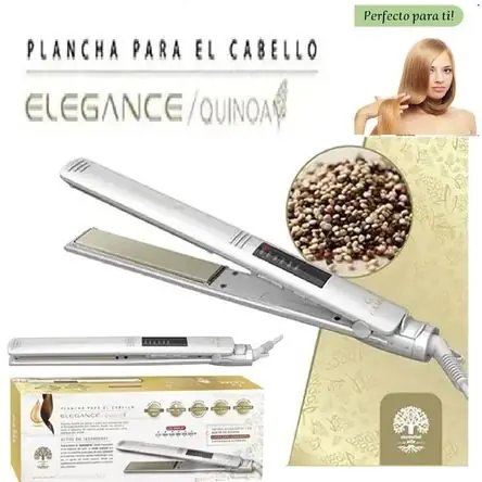 Plancha Alisadora Gama Quinoa Led 230°C 450° BECHS0000002536 Consegna Rapida