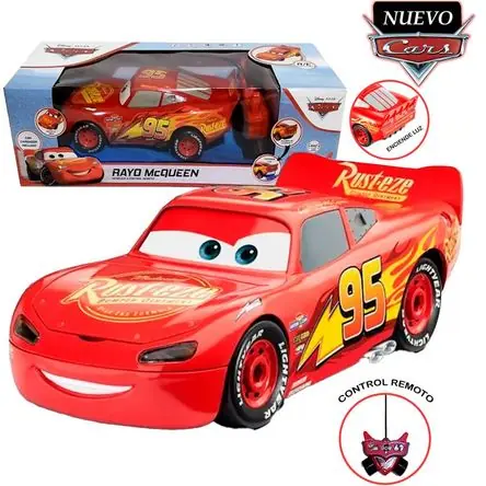 Juguete Vehículo cars Rayo McQueen con Control Remoto Nuovo Arrivo