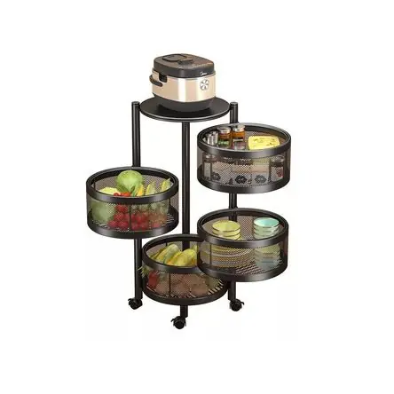 Artigianale Organizador Giratorio Circular de 4 Niveles
