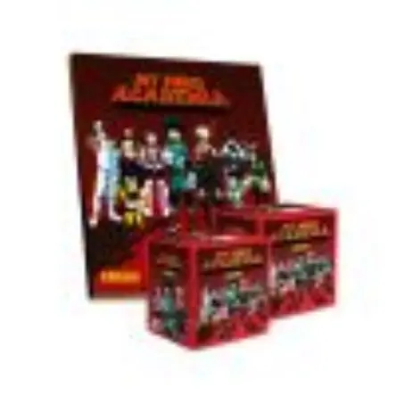 ALBUM MY HERO ACADEMIA, ALBUM TAPA DURA + 2 PAQUETONES (100 SOBRES) Nuova Collezione