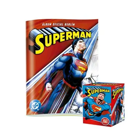 ALBUM SUPERMAN, ALBUM TAPA BLANDA+ PAQUETON (50 SOBRES) Affare
