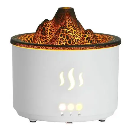 Humidificador Volcán 3D 400ML Difusor de Aromas con Control YX-1501 Novità