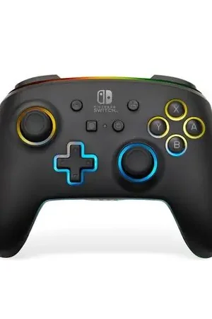 Offerta Lampo Mando Pro PowerA Wireless Nintendo Switch with Lumectra Black Led