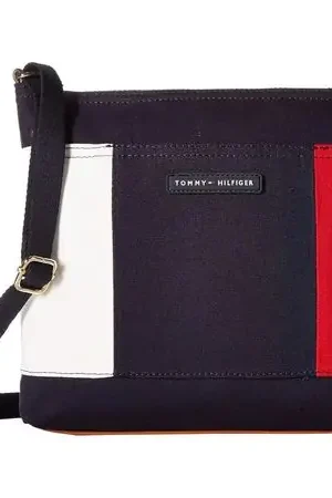 Tommy Hilfiger | Bolso de Lona con Bandera TH para Mujer Crossbody | Multicolor Ordina Subito