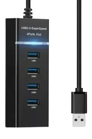 Hub Seisa 4 Puertos Usb 3.0 De Alta Velocidad 5 Gbps Cqt-043 Soddisfatti O Rimborsati