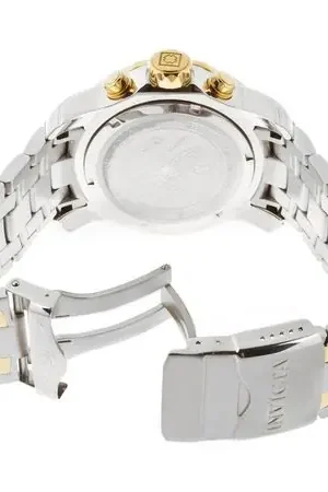 Prezzo Scontato Reloj Invicta Pro Diver 0077 Para Hombre Fecha Cronómetro Acero Inoxidable Plateado Dorado Azul