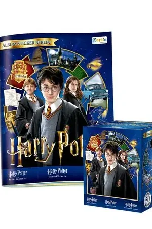 ALBUM HARRY POTTER, ALBUM TAPA BLANDA + PAQUETON (50 SOBRES) Alta Qualità