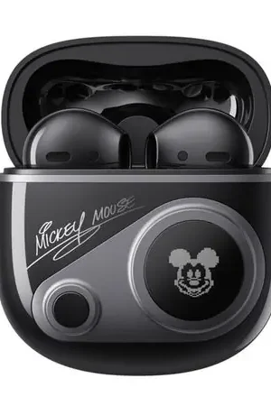 Auriculares Bluetooth Inalambricos Mickey Mouse Negro Must-Have