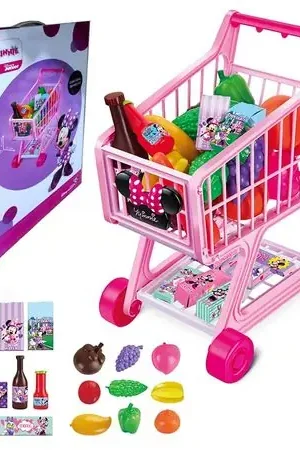 Juguete Carrito de Compras Supermercado Minnie Mouse Solo Oggi