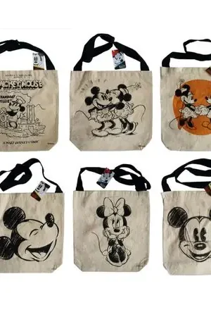 Artigianale Bolsa Disney Algodón - Diseño Aleatorio